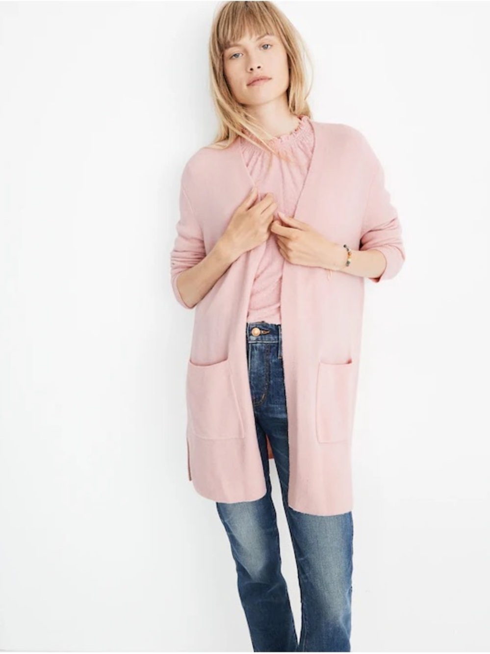 Madewell Kent Cardigan Sweater in Coziest Yarn